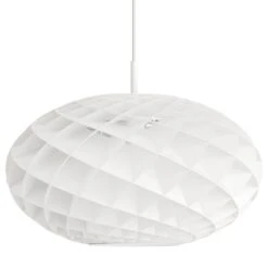 Louis Poulsen Patera 500 Oval Pendant, White