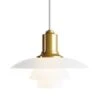Louis Poulsen PH 2/1 Pendant, Metallised Brass 2 Louis Poulsen PH 2/1 Pendant, Metallised Brass -Louis Poulsen 104LouisPoulsen 19 TH