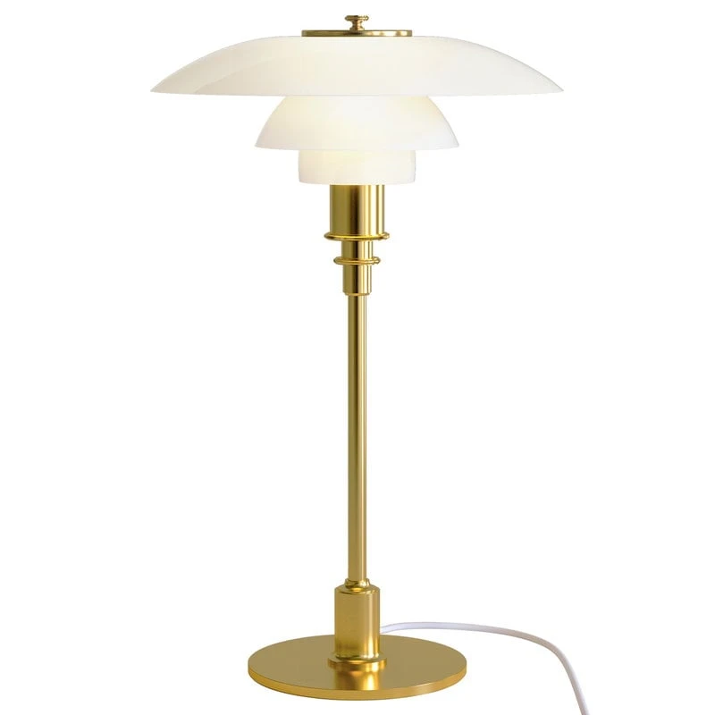 Louis Poulsen PH 3/2 Table Lamp, Metallised Brass 3 Louis Poulsen PH 3/2 Table Lamp, Metallised Brass