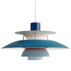 Louis Poulsen PH 5 Pendant, Blue