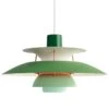 Louis Poulsen PH 5 Pendant, Green 1 Louis Poulsen PH 5 Pendant, Green -Louis Poulsen 1175LouisPoulsen312 212 19 TH