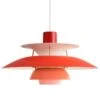 Louis Poulsen PH 5 Pendant, Red 1 Louis Poulsen PH 5 Pendant, Red -Louis Poulsen 1178LouisPoulsen 19 TH