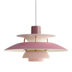 Louis Poulsen PH 5 Mini Pendant, Rose