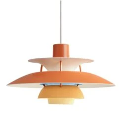 Louis Poulsen PH 5 Mini Pendant, Orange