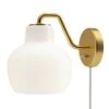 Louis Poulsen VL Ring Crown 1 Wall Lamp, Opal Glass 2 Louis Poulsen VL Ring Crown 1 Wall Lamp, Opal Glass -Louis Poulsen 1291LouisPoulsen 19 TH