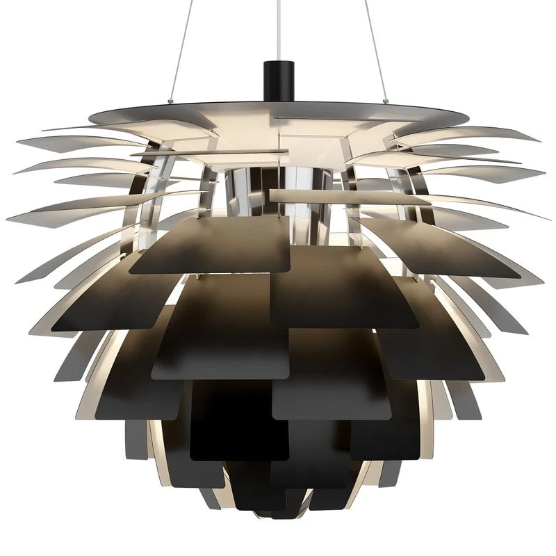 Louis Poulsen PH Artichoke, 840 Mm, Black 3 Louis Poulsen PH Artichoke, 840 Mm, Black