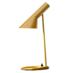 Louis Poulsen AJ Mini Table Lamp, Yellow Ochre