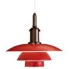 Louis Poulsen PH 3 1/2-3 Pendant, Red 2 Louis Poulsen PH 3 1/2-3 Pendant, Red -Louis Poulsen 131LouisPoulsen iso
