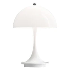Louis Poulsen Panthella Portable V2 Table Lamp, Opal