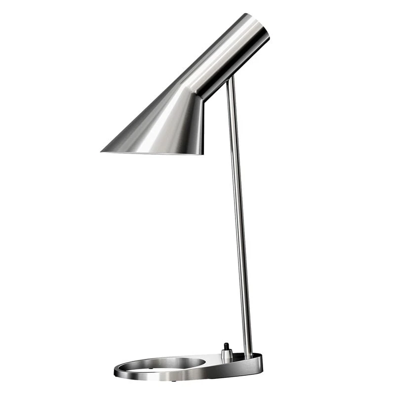 Louis Poulsen AJ Mini Table Lamp, Polished Stainless Steel 3 Louis Poulsen AJ Mini Table Lamp, Polished Stainless Steel