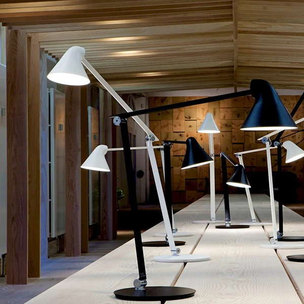 Louis Poulsen NJP Table Lamp, Black 6 Louis Poulsen NJP Table Lamp, Black - Image 4