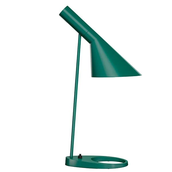 Louis Poulsen AJ Table Lamp, Dark Green 3 Louis Poulsen AJ Table Lamp, Dark Green