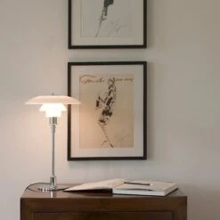 Louis Poulsen PH 3/2 Table Lamp, Chrome Plated 12 Louis Poulsen PH 3/2 Table Lamp, Chrome Plated -Louis Poulsen 19LPPH iso HV