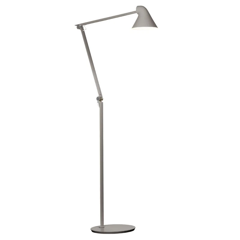 Louis Poulsen NJP Floor Lamp, Light Grey 3 Louis Poulsen NJP Floor Lamp, Light Grey