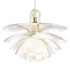 Louis Poulsen PH Septima Pendant, Clear