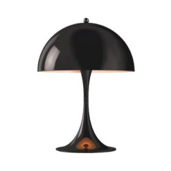 Louis Poulsen Panthella Mini Table Lamp, Black