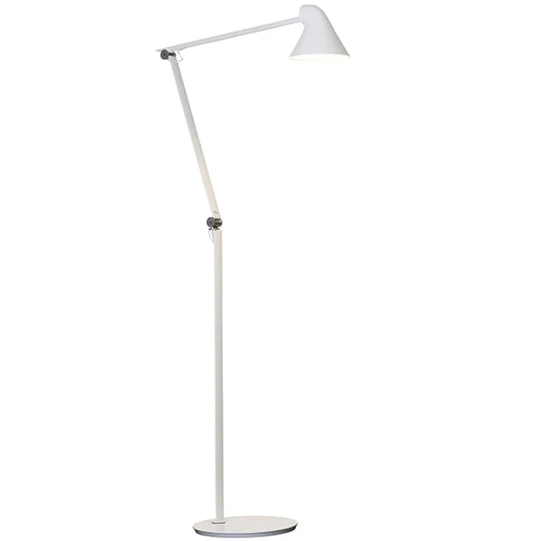 Louis Poulsen NJP Floor Lamp, White 3 Louis Poulsen NJP Floor Lamp, White