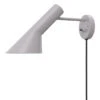 Louis Poulsen AJ Wall Lamp V3, Light Grey -Louis Poulsen 90403 5 2 03C WOL AJ Wall21 LightGrey ONOFF WIRE p