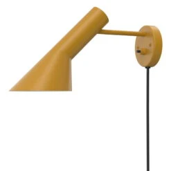 Louis Poulsen AJ Wall Lamp V3, Yellow Ochre