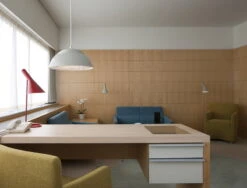 Louis Poulsen AJ Table Lamp V3, Rusty Red -Louis Poulsen AJ Royal Hotel 19 00173