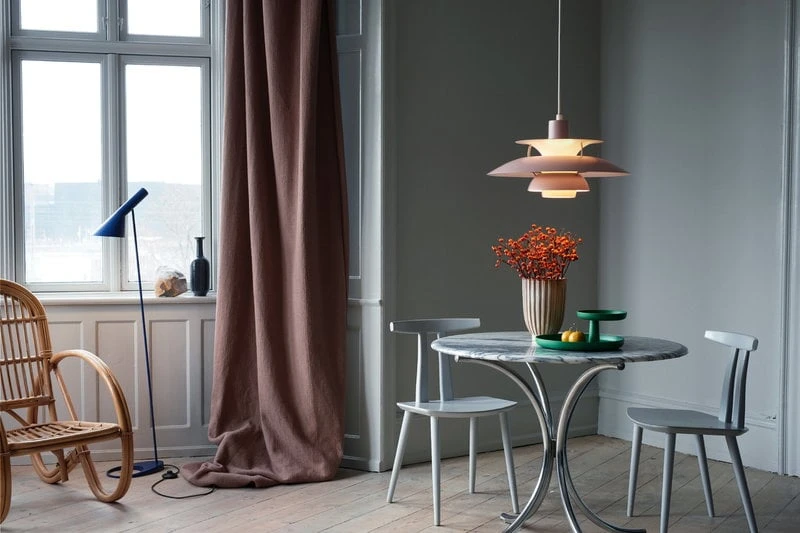 Louis Poulsen AJ Floor Lamp, Midnight Blue 6 Louis Poulsen AJ Floor Lamp, Midnight Blue - Image 4