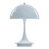 Louis Poulsen Panthella Portable Metal V2 Table Lamp, Pale Blue -Louis Poulsen Louis poulsen LP5744612610 V2 metal vaalean sininen 91771 5 2 09 Panthella Portable V2 PaleBlue Metal p kb