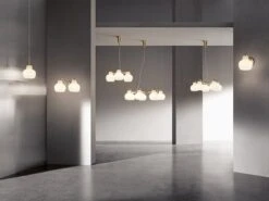 Louis Poulsen VL Ring Crown 1 Pendant, Opal Glass -Louis Poulsen VL Crown 7 5 3 1 Pendant Wall 1 2 Campaign AW2019 11 04561 18780 50047