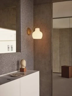 Louis Poulsen VL Ring Crown 1 Wall Lamp, Opal Glass 9 Louis Poulsen VL Ring Crown 1 Wall Lamp, Opal Glass -Louis Poulsen VL Crown Wall 1 The Silo 106105 18748 50047