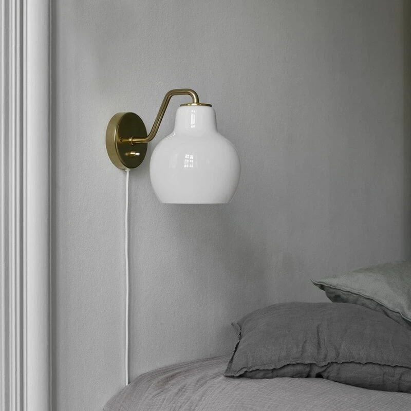 Louis Poulsen VL Ring Crown 1 Wall Lamp, Opal Glass 6 Louis Poulsen VL Ring Crown 1 Wall Lamp, Opal Glass - Image 4