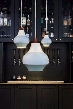 Louis Poulsen Cirque Pendant, 15 Cm, Copper Top -Louis Poulsen l og broed 19 1