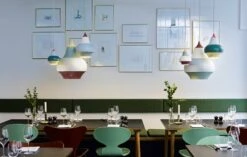 Louis Poulsen Cirque Pendant, 22 Cm, Red Top 13 Louis Poulsen Cirque Pendant, 22 Cm, Red Top -Louis Poulsen l og broed 7 2